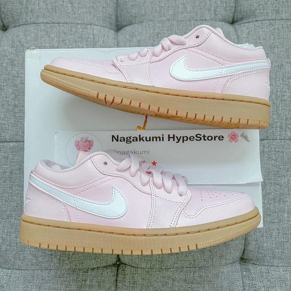 🌸 nike Air Jordan 1 low pastel pink - Picture 3 of 4